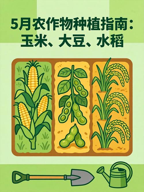 五月农事忙 玉米、大豆、水稻关键种植指南